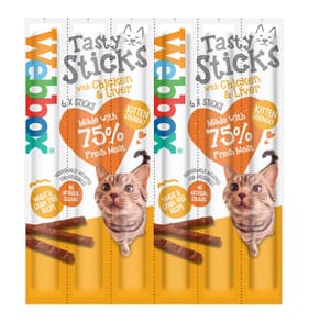 Webbox Semi-Moist Tasty Treats 6 x 30g - Chicken & Liver