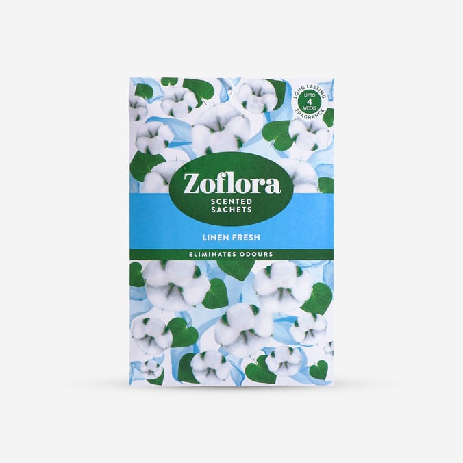 Zoflora Scented Sachets 2 Pack - Linen Fresh