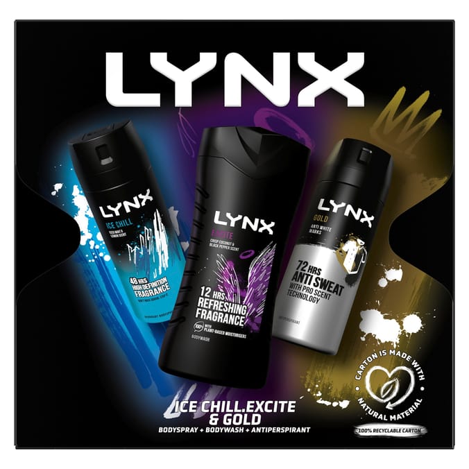 Lynx Body Trio Gift Set - All Stars