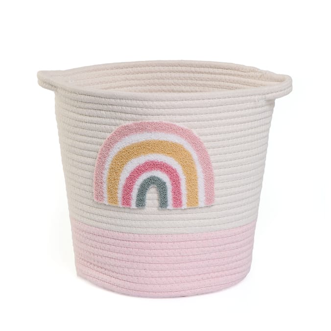 The Kids Edit Rope Basket Rainbow