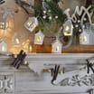 Festive Feeling 10 Warm White LED House String Lights