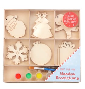 Paint Your Own Wooden Decorations