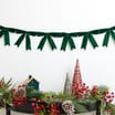  Winter Charm 1.8m Velvet Bow Christmas Garland