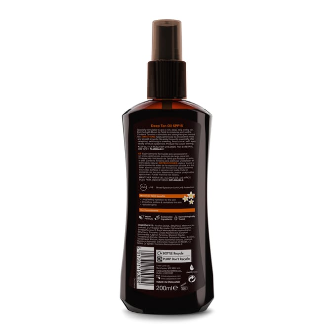 Calypso Deep Tan Oil Spray 200ml SPF15