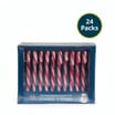 Peppermint Flavour Christmas Candy Canes 144g x24