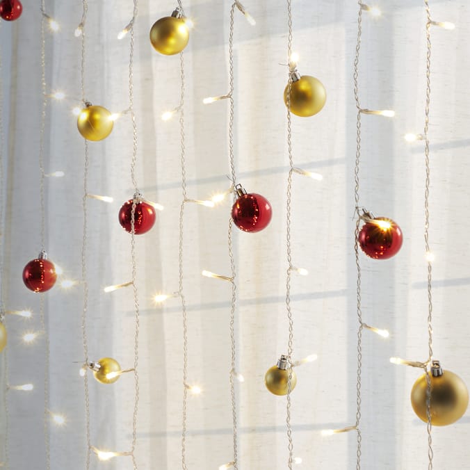 Prestige LED Bauble Curtain Lights