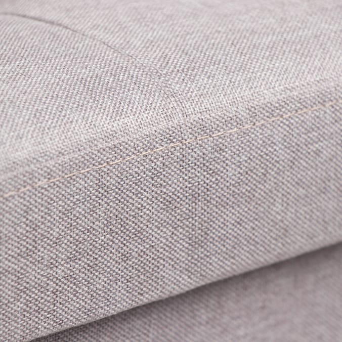 Home bargains grey discount ottoman