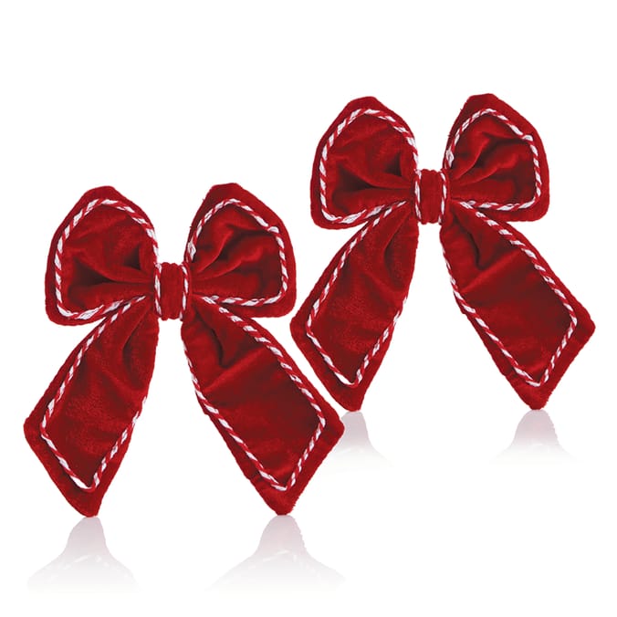 Elegance Velvet Bows 2 Pack