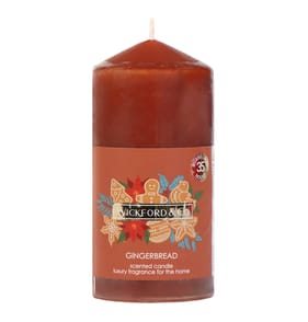 Wickford & Co Gingerbread Scented Pillar Candle