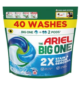 Ariel The Big One Pods 40 Washes - Alpine Fresh