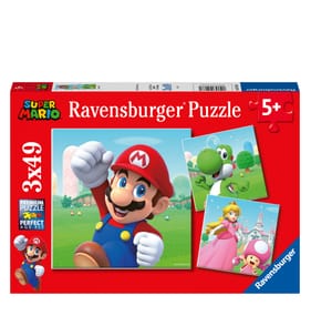 Super Mario 3 x 49 Piece Puzzles