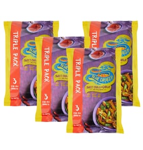 Blue Dragon Stir Fry Sauce 3 Pack 100g - Sweet Chilli & Garlic x4
