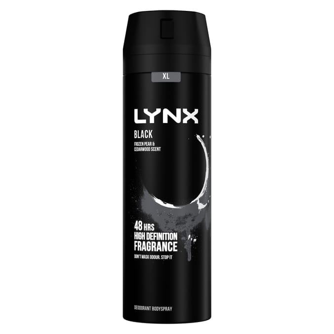 Lynx Body Spray XL 200ml - Black