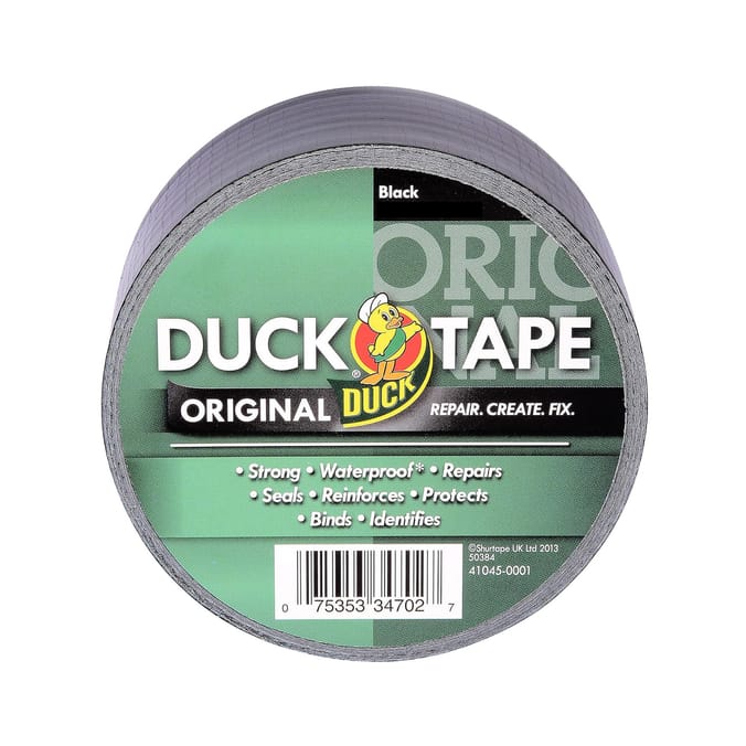 Duck Tape Original Black 50mm x 25m