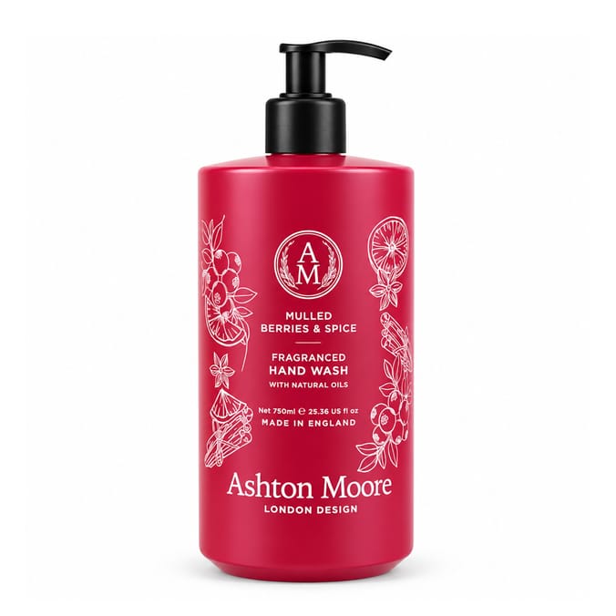  Ashton & Moore Luxury Hand Wash 750ml -  Mulled Berries & Spice  