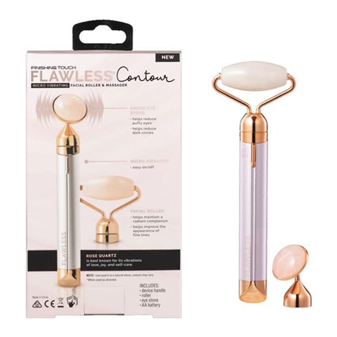 Finishing Touch Flawless Contour Micro Vibrating Facial Roller & Massager