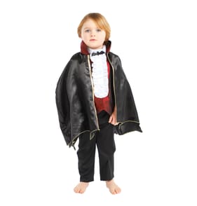 Hallow Scream Kids Vampire Costume & Cape