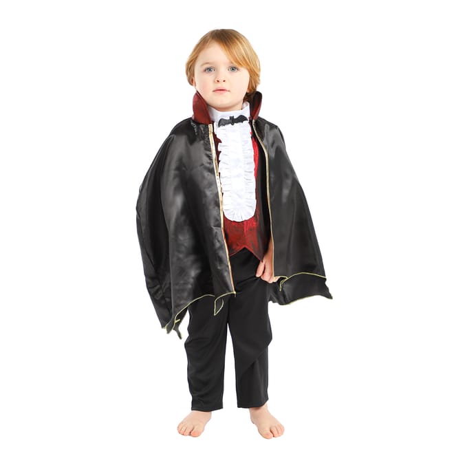Hallow Scream Kids Vampire Costume & Cape