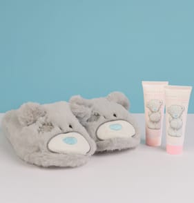 Tatty Teddy Slippers & Footcare Set