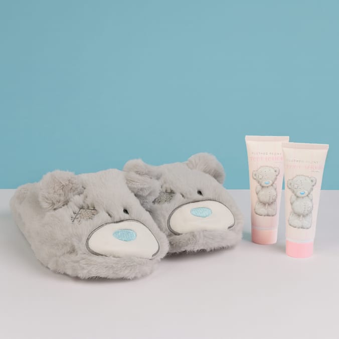 Tatty Teddy Slippers & Footcare Set