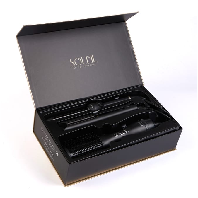 Soleil Endless Styling Set 3 Piece - Black