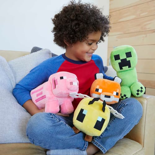 minecraft pig stuffed animal