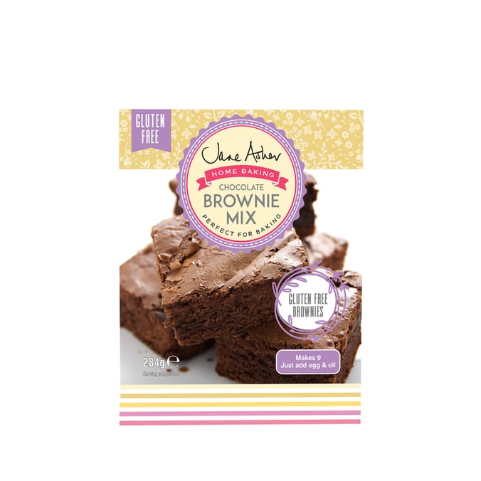 Jane Asher Gluten Free Chocolate Brownie Mix 284g x7