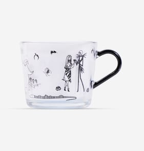 Disney Nightmare Before Christmas Glass Mug