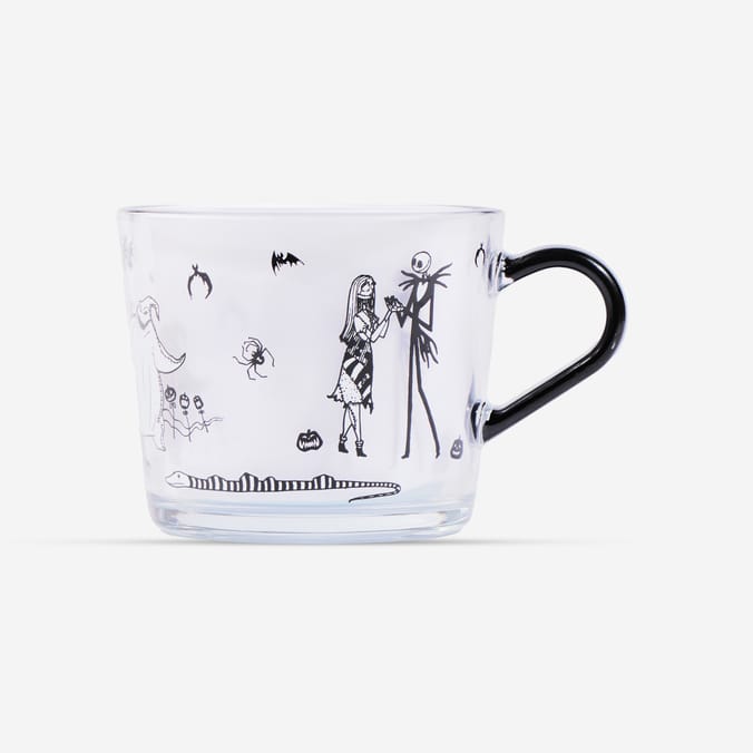 Disney Nightmare Before Christmas Glass Mug