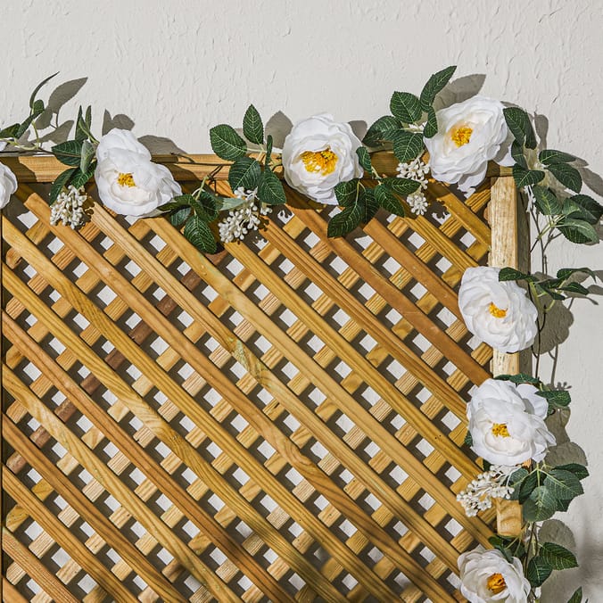 Jardin Artificial Flower Garland With Leaves