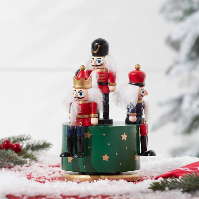 Festive Feeling Nutcracker Music Box