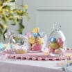 Spring Time Glass Egg Jars 2 Pack