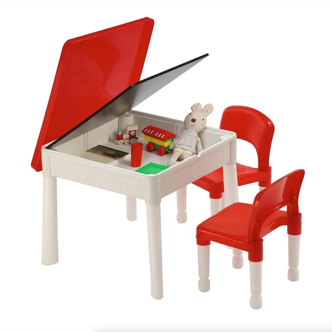 Liberty House Toys Kids 6-In-1 Multipurpose Activity Table
