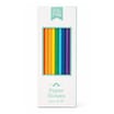 Let's Party Rainbow Paper Straws 40 Pack