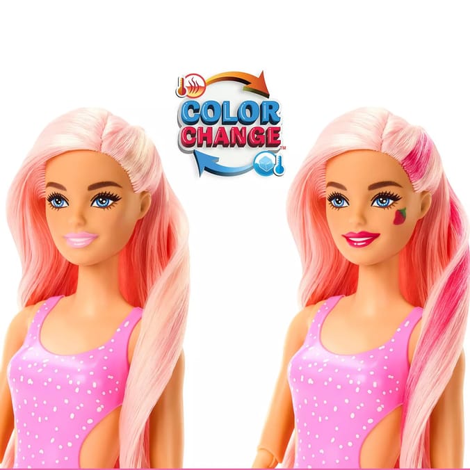 Barbie Pop Reveal Strawberry Lemonade Scented Doll Surprises Home Bargains