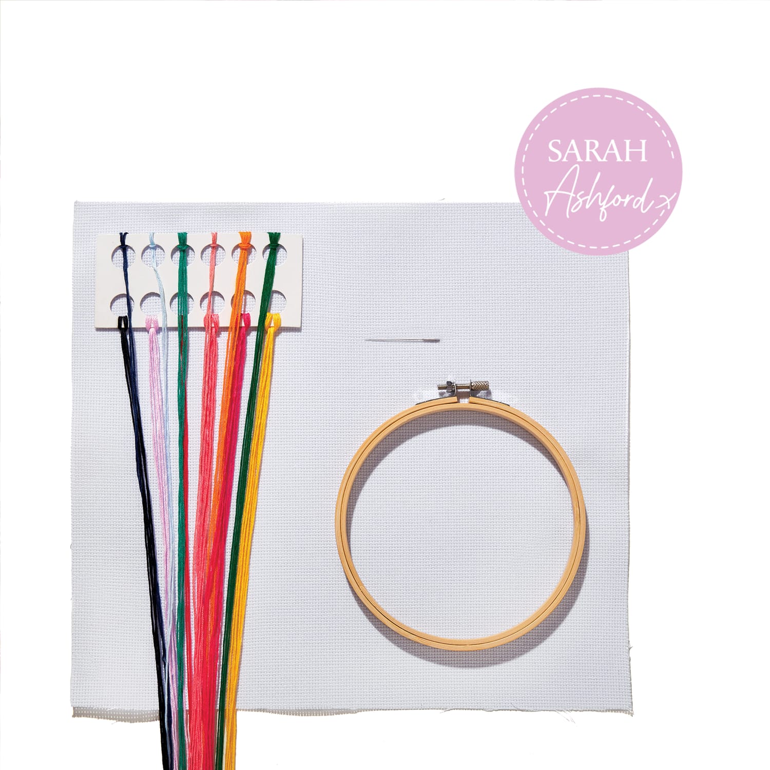 Sarah Ashford Make Your Own Cross Stitch Kit Home Bargains