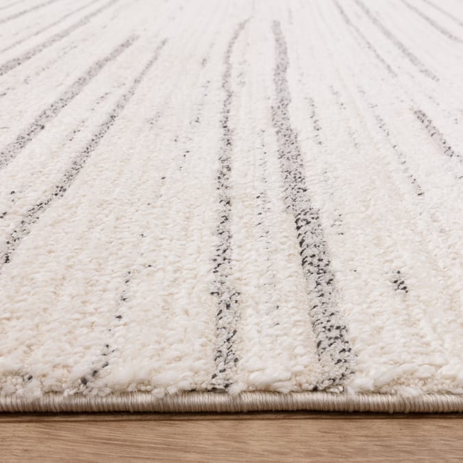 Asiatic Oslo Broken Stripes Rug OS05 - Cream/Grey
