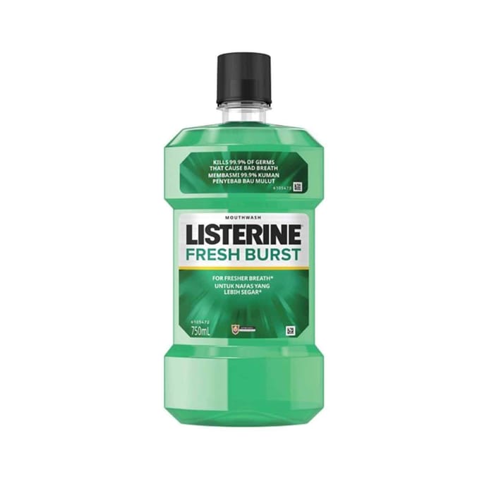 Listerine Mouthwash 750ml - Fresh Burst
