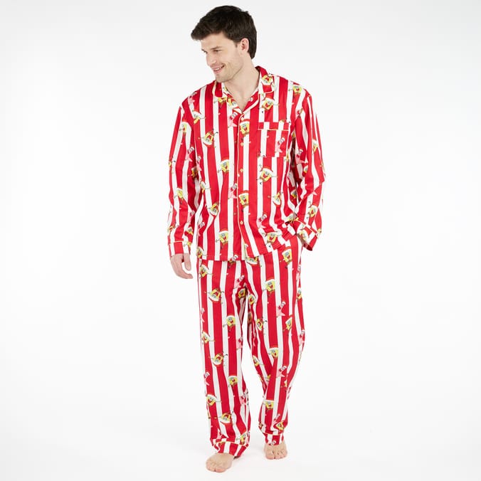 Spongebob Squarepants Mens Christmas Pyjamas