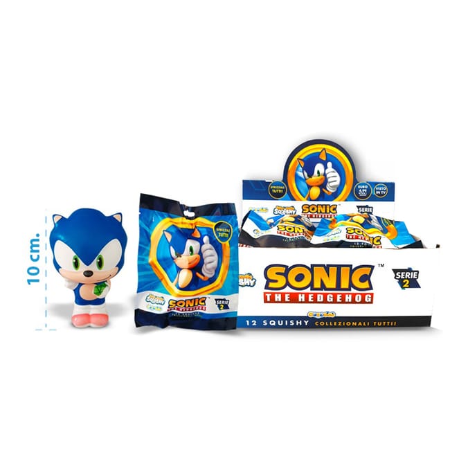 Super Magic Squishy Sonic The Hedgehog Blind Bag 10cm Series 2
