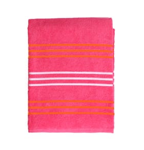 Hello Summer Luxury Jacquard Beach Towel - Pink