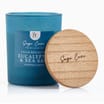 Sage Cove Scented Candle Jar 210g - Clear Reflection 