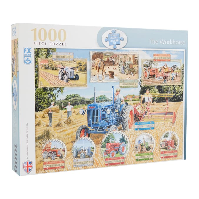 1000 Piece Puzzle - The Workhorse