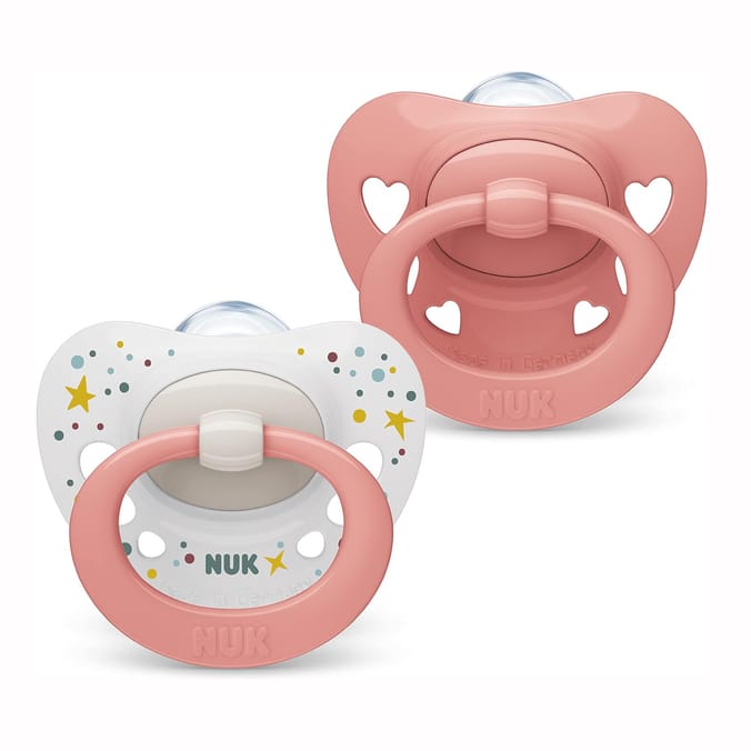 Nuk Signature Soother 0-6m - Pink