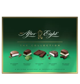 After Eight Collection Dark & Milk Peppermint Mint Chocolate Box 199g