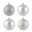 Festive Feeling 15cm Christmas Bauble 4 Pack