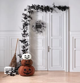Haunted House 16ft Large Halloween Garland