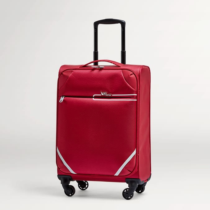 Salisburys Light Luggage Ultra Lightweight Suitcase - Red