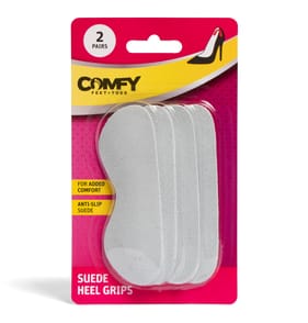 Comfy Suede Heel Grips 2 Pairs