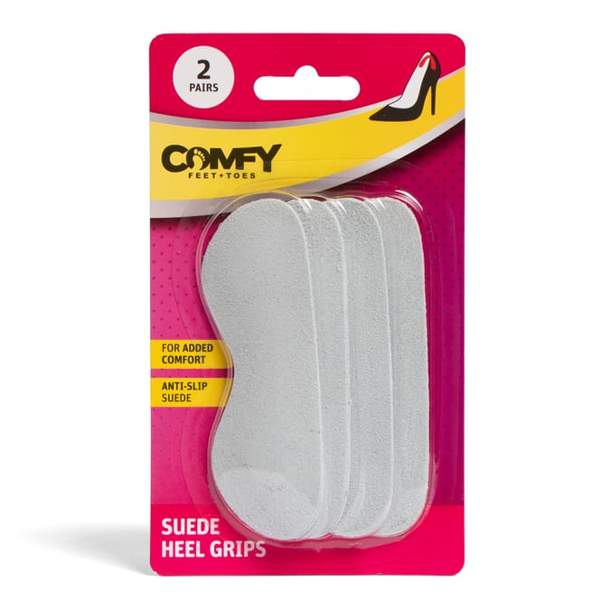 Comfy Suede Heel Grips 2 Pairs